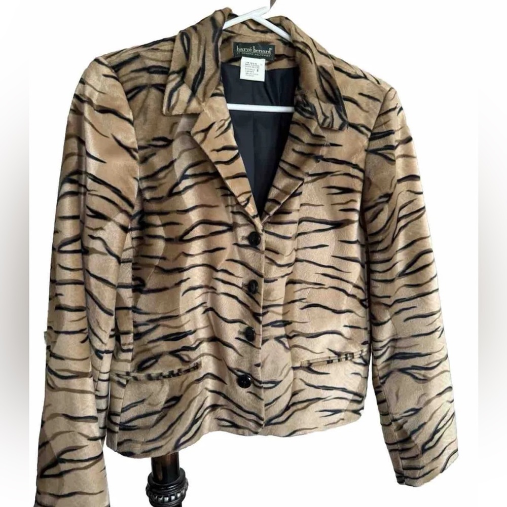 Harve Benard Ladies Jacket Short fitted Size 8